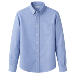 Slim Fit Casual Blue Shirt