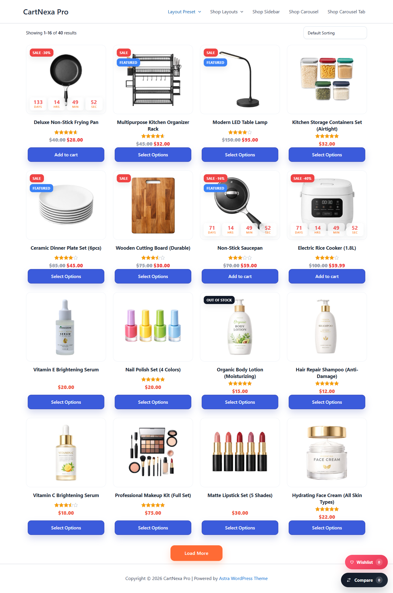 CartNexa Pro Modern Demo